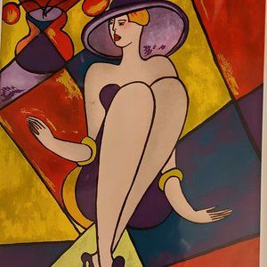 Debbie By Linda Le Kinff Serigraph